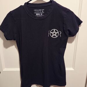 Hot Topic Black Short Sleeve American Horror Story Shirt Medium